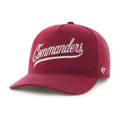 Washington Commanders '47 Golden Age Corduroy Hitch Adjustable Hat - Burgundy Hats