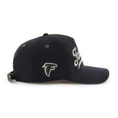 Atlanta Falcons '47 Golden Age Corduroy Hitch Adjustable Hat - Black Hats