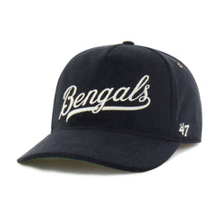 Cincinnati Bengals '47 Golden Age Corduroy Hitch Adjustable Hat - Black Hats