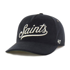 New Orleans Saints '47 Golden Age Corduroy Hitch Adjustable Hat - Black Hats
