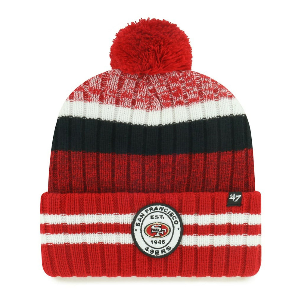 San Francisco 49ers '47 Quiver Cuffed Knit Hat with Pom