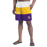 Minnesota Vikings G-III Sports by Carl Banks Sunrise Volley Swim Shorts - Purple/Gold Shorts