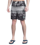 Miami Dolphins G-III Sports by Carl Banks Horizon Volley Swim Shorts - Black/Gray Shorts