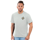 New Orleans Saints Margaritaville Wastin' Away T-Shirt - Gray T-shirts