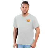 Washington Commanders Margaritaville Wastin' Away T-Shirt - Gray T-shirts