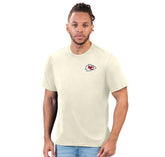 Kansas City Chiefs Margaritaville Wastin' Away T-Shirt - Cream T-shirts