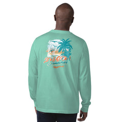 Miami Dolphins Margaritaville It's Five O'Clock Somewhere Long Sleeve T-Shirt - Mint T-shirts