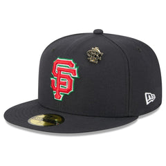 San Francisco Giants New Era 2025 Big League Chew 59FIFTY Fitted Hat - Black Hats