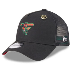Baltimore Orioles New Era 2025 Big League Chew A-Frame 9FORTY Adjustable Trucker Hat - Black Hats