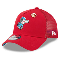 Cincinnati Reds New Era 2025 Big League Chew A-Frame 9FORTY Adjustable Trucker Hat - Red Hats
