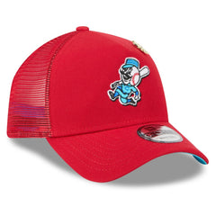 Cincinnati Reds New Era 2025 Big League Chew A-Frame 9FORTY Adjustable Trucker Hat - Red Hats