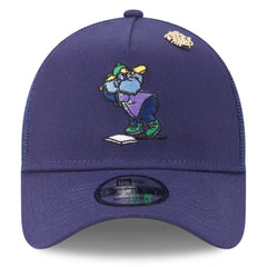 Tampa Bay Rays New Era 2025 Big League Chew A-Frame 9FORTY Adjustable Trucker Hat - Navy Hats