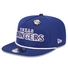 Texas Rangers New Era 2025 Big League Chew Golfer Snapback Hat - Royal Hats