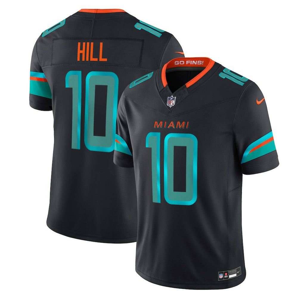 Tyreek Hill Miami Dolphins 2025 Rivalries Collection Limited Jersey - Pitch Blue Jerseys