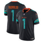 Tua Tagovailoa Miami Dolphins 2025 Rivalries Collection Limited Jersey - Pitch Blue Jerseys