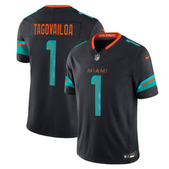 Tua Tagovailoa Miami Dolphins 2025 Rivalries Collection Limited Jersey - Pitch Blue Jerseys