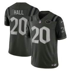 Breece Hall New York Jets 2025 Rivalries Collection Limited Jersey - Gotham Green Jerseys