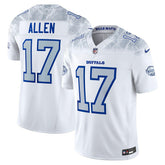 Josh Allen Buffalo Bills 2025 Rivalries Collection Limited Jersey - White Jerseys
