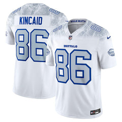 Dalton Kincaid Buffalo Bills 2025 Rivalries Collection Limited Jersey - White Jerseys