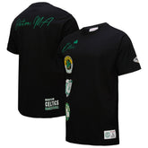 Boston Celtics Black Out Collection Vintage Premium T-Shirt Black outlet