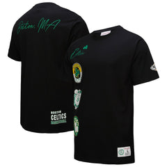 Boston Celtics Black Out Collection Vintage Premium T-Shirt Black outlet