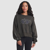 New York Jets Women's 2025 Rivalries Collection Oversized Phoenix Fleece Sweatshirt - Gotham Green Sweatshirts