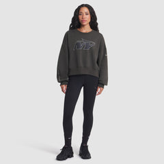 New York Jets Women's 2025 Rivalries Collection Oversized Phoenix Fleece Sweatshirt - Gotham Green Sweatshirts