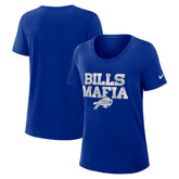 Buffalo Bills Women's 2025 Rivalries Collection Slub Dri-FIT T-Shirt - Royal T-shirts