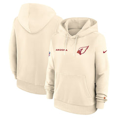 Arizona Cardinals Women's 2025 Rivalries Collection Standard Issue Sideline Dri-FIT Hoodie - Natural Hoodies