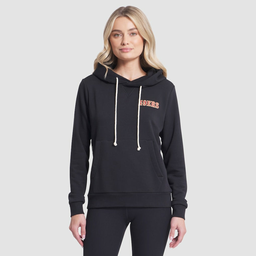 San Francisco 49ers Women's 2025 Rivalries Collection Standard Issue Sideline Dri-FIT Hoodie - Black Hoodies