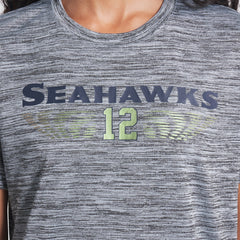 Seattle Seahawks Women's 2025 Rivalries Collection Sideline Velocity Dri-FIT T-Shirt - Wolf Gray T-shirts