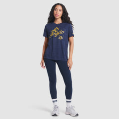 Los Angeles Rams Women's 2025 Rivalries Collection Sideline Velocity Dri-FIT T-Shirt - Midnight Blue T-shirts