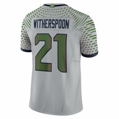 Devon Witherspoon Seattle Seahawks 2025 Rivalries Collection Limited Jersey - Wolf Gray Jerseys