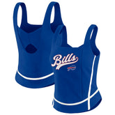 Buffalo Bills WEAR by Erin Andrews Women's Square Neck Tank Top - Royal Tops