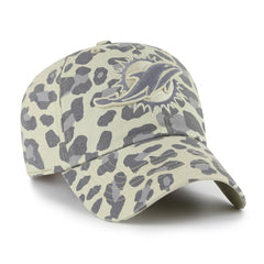 Miami Dolphins '47 Women's Bagheera Clean Up Adjustable Hat - Gray Hats