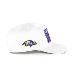Baltimore Ravens '47 Women's Outspoken Hitch Adjustable Hat - White Hats