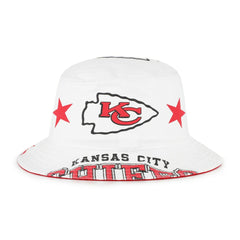 Kansas City Chiefs '47 Women's Energize Bucket Hat - White Hats