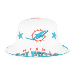 Miami Dolphins '47 Women's Energize Bucket Hat - White Hats
