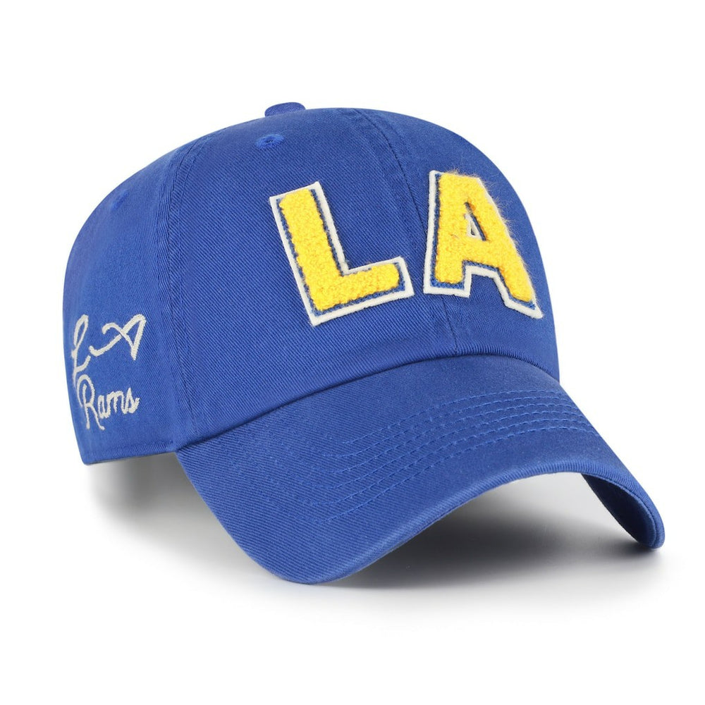 Los Angeles Rams '47 Women's Zoey Clean Up Adjustable Hat - Royal Hats