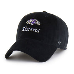 Baltimore Ravens '47 Women's Spirited Clean Up Adjustable Hat - Black Hats
