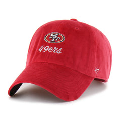 San Francisco 49ers '47 Women's Spirited Clean Up Adjustable Hat - Scarlet Hats