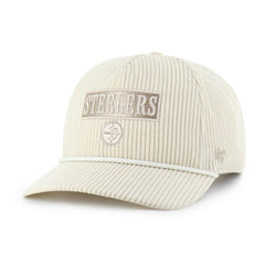 Pittsburgh Steelers '47 Women's Mellow Corduroy Hitch Adjustable Hat - Natural Hats