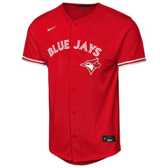 Andrés Giménez Toronto Blue Jays Nike Youth Canada Day Replica Jersey - Red Jerseys