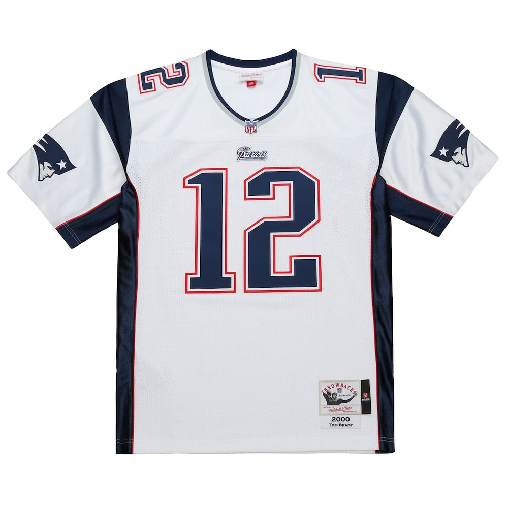 Tom Brady New England Patriots 2000 Big & Tall Legacy Replica Jersey - White Jerseys