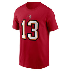 Tampa Bay Buccaneers Player Name & Number T-Shirt - Red T-shirts