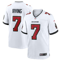 Bucky Irving Tampa Bay Buccaneers Game Jersey - White Jerseys
