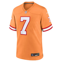 Bucky Irving Tampa Bay Buccaneers Alternate Game Jersey - Orange Jerseys