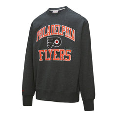 Philadelphia Flyers Mitchell & Ness Playoff Win Fleece Pullover Sweatshirt - Charcoal | US 202679026