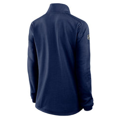 Winnipeg Jets Fanatics Women's Authentic Pro Rink Quarter-Zip Pullover - Navy | US 202679666