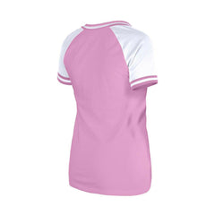 Dallas Cowboys New Era Women's Mommy & Me V-Neck T-Shirt - Pink T-shirts